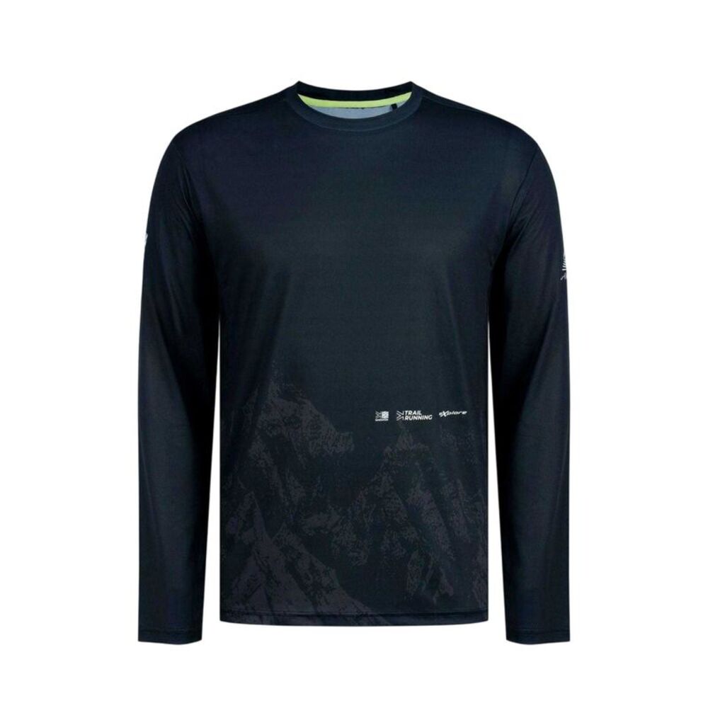 Karrimor Mens Performance Logo Long-Sleeved Top / Black